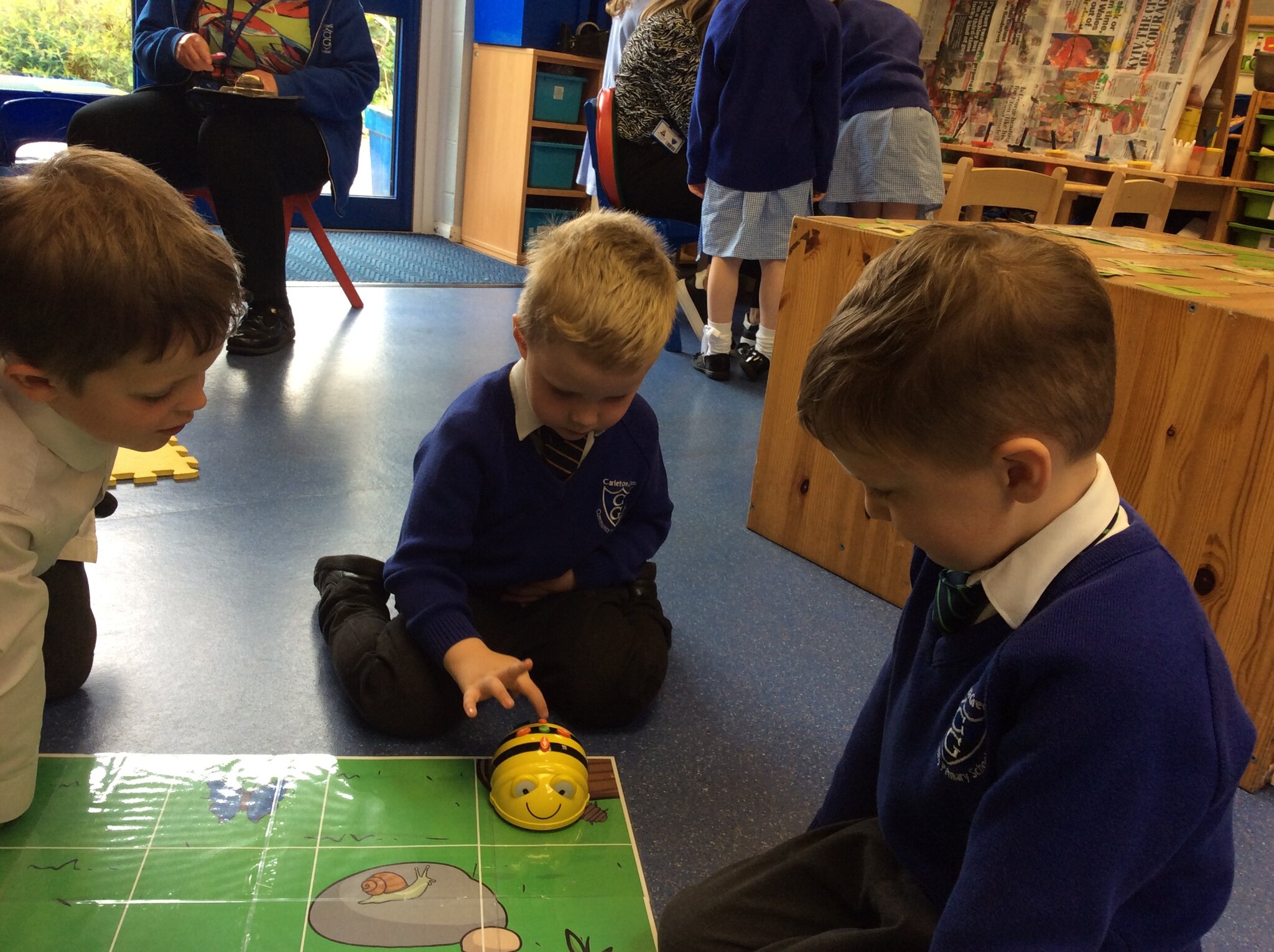 Image of Programming the Beebot